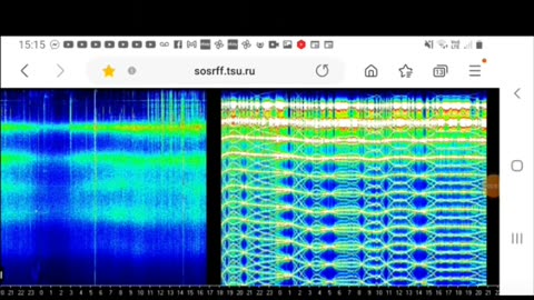 Your Schumann is spiking remain calm