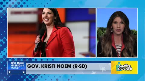 Governor Kristi Noem discusses GOP leadership, supports McCarthy for House Speaker