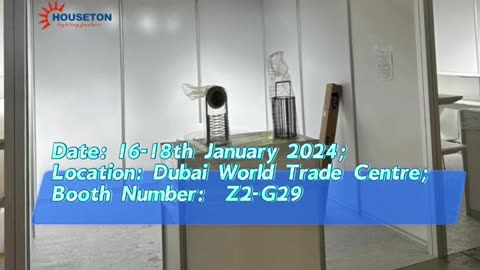 Welcome to visit us at Light Middle East Dubai Fair