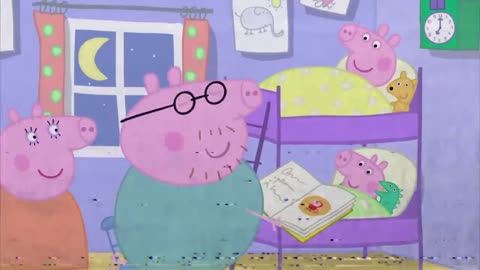 Last Night for the Peppa's Family (meeting with the siren head)