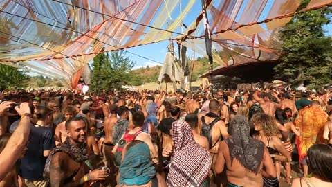 Man With No Name live at Ozora 2022 (4k) Walkthrough part 3