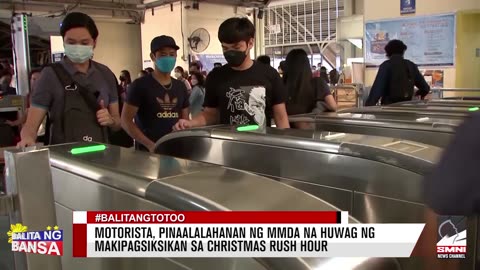 Motorista, pinaalalahanan ng MMDA na huwag ng makipagsiksikan sa Christmas rush hour