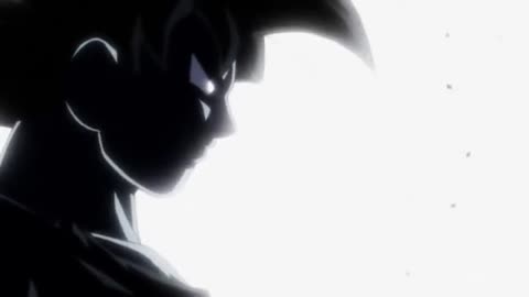 Goku goes ultra instinct Dragon Ball super