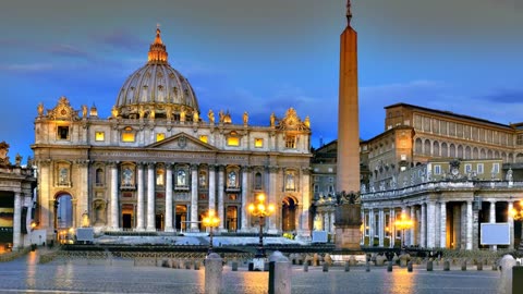 La storia dell'OBELISCO VATICANO di Piazza San Pietro nello STATO IDOLATRA DI CITTà DEL VATICANO DOCUMENTARIO Abbattete i loro altari,distruggete le loro pietre erette,abbattete i loro Asherim bruciate i loro boschi sacri e distruggete i loro idoli