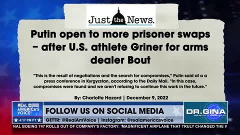 Putin open to more prisoner swaps following Griner/Bout exchange