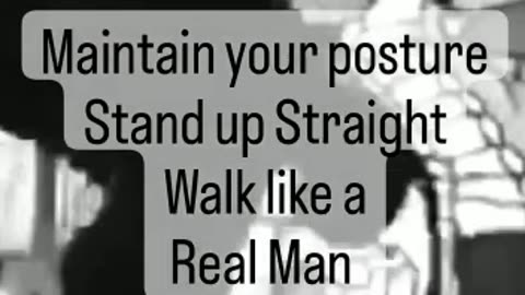 Walk like a Man