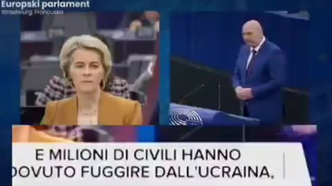 Parlamentare UE accusa la Von Dęr Leyęn di assassinio