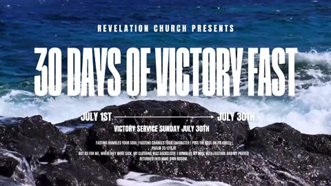 DAY 8 OF VICTORY // PRAYER & FASTING // DR. LOVY L. ELIAS