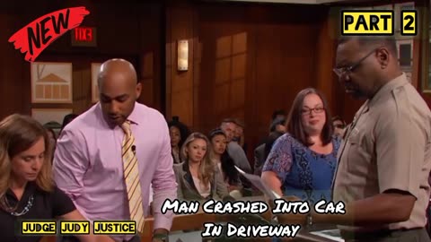 Man Crashed Into Car In Driveway | Part 2 | Judge Judy Justice