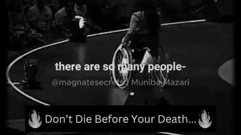 Don't die before your death!✨💯