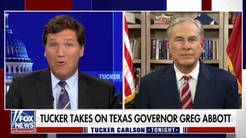 Tucker Carlson grills Gov. Greg Abbott over why he hasn't deployed the National Guard