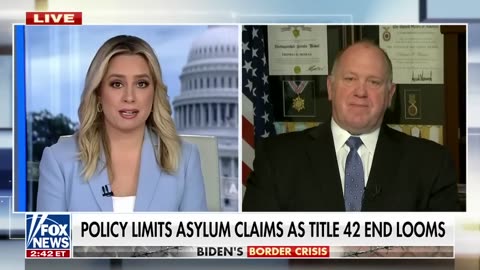 Tom Homan: Biden ignoring border policies that worked under Trump