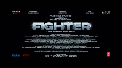 Fighter Official Trailer | Hrithik Roshan, Deepika Padukone, Anil Kapoor, Siddharth Anand | 25th Jan