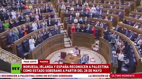 España, Noruega e Irlanda anuncian el reconocimiento de Palestina como Estado soberano