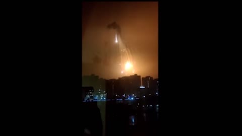 Massive Explosion Captured Over Kyiv - All Current Angles