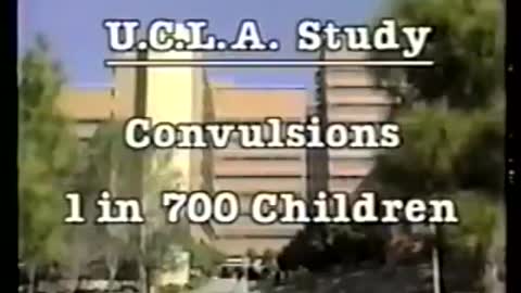 DTP Vaccine Roulette (NBC) TV Documentary 1982