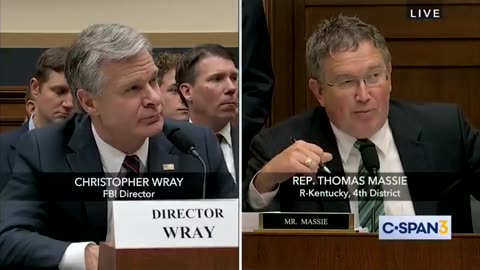 FBI Director Wray CONFRONTED on Jan 6 Pipe Bomber - Squirms and Dodges Questions