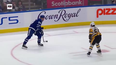 NHL McCabe's OT Magic! Backhand Winner Lifts Leafs Past Opponent!