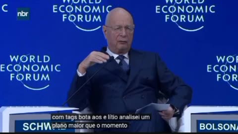 O início da cassada a Bolsonaro começou aqui com Klaus Schwab, a intenção era humilhar o presidente, logo depois foram ás mídias em geral, e foi assim por quatro anos sem trégua. Veja o vídeo 👉