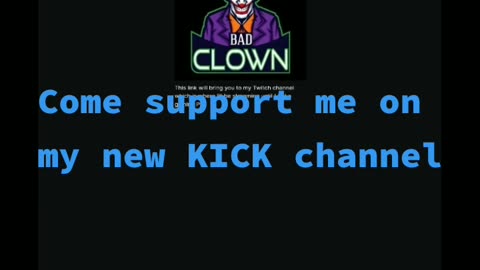 Support me on Kick