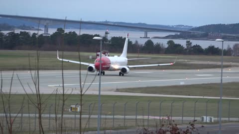 Norwegian Boeing 737-8Q8 LN-NOD FROM KJEVIK LUFTHAVN TO OSLO LUFTHAVN