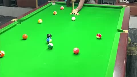 funny billiard video