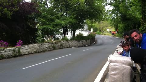 IOM TT 2014 Bottom of Barregarrow