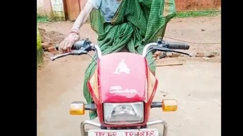 Old woman bike driving || funny videos || viral