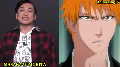 Kurosaki Ichigo Voice Actor / Bleach / Masakazu Morita