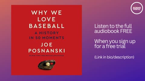 Why We Love Baseball Audiobook Summary Joe Posnanski