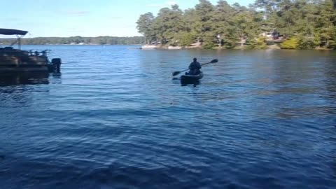 86 Year Old Papa Cletus Kayaking