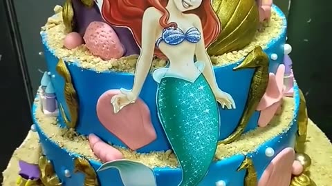 Mermaid cake