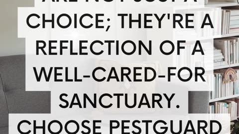 Pest-free homes are a reflection of a well-cared-for sanctuary 🌿