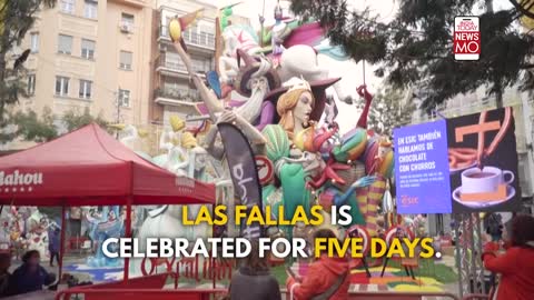 Spain Celebrated 'Las Fallas' After Two Years of Lockdown | Newsmo | India Today