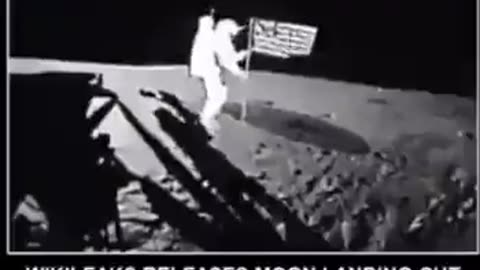 Wikileaks published scenes of the moon landing filmed in the Nevada desert even back then.