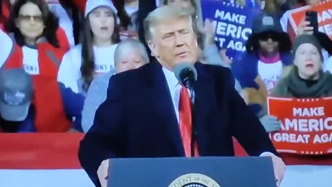 President Trump at Georgia Rally