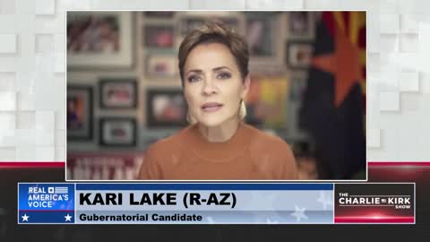 Kari Lake: "Let's restore faith in our elections."