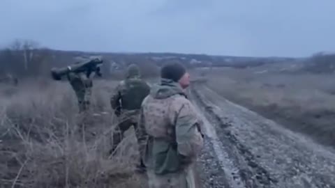 Missile Fired from Shoulder Ukraine