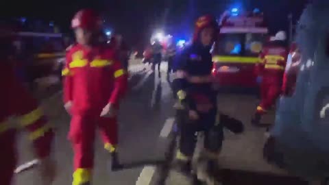 💥🔥There was a huge explosion at a gas station in Romania.