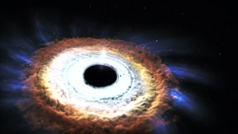 NASA | Massive Black Hole Shreds Passing Star