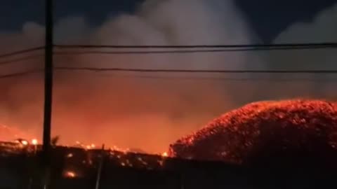 Massive Wildfire has Started Raging In Houston , Texas