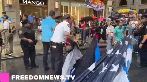 Trump Supporters have been arrested in New York.