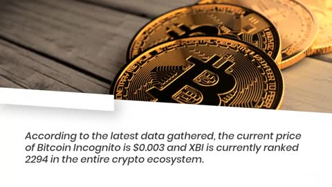 Bitcoin Incognito Price Prediction 2022, 2025, 2030 | XBI Cryptocurrency Price Prediction