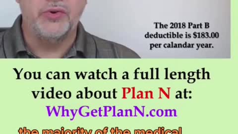 Episode 7 - Plan G and Plan N both require you to be responsible for the Part B deductible.