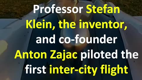 Here is a working prototype of a flying car by Klein Vision!