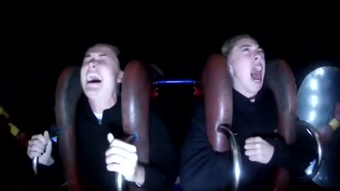 Cork woman's hilarious reaction to slingshot ride goes viral - Reloaded Old stuff!