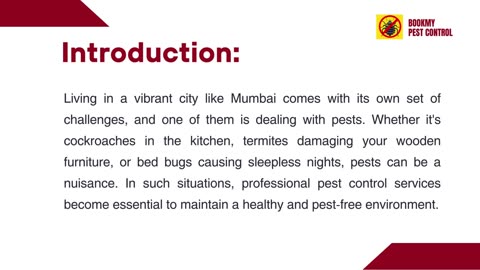 Effective Pest Control Solutions in Mumbai - Book Now!