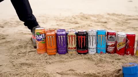 Big Underground Volcanic Eruption from Coca-Cola,Mtn Dew, Monster, Fanta, 7up, Mirinda and Mentos3