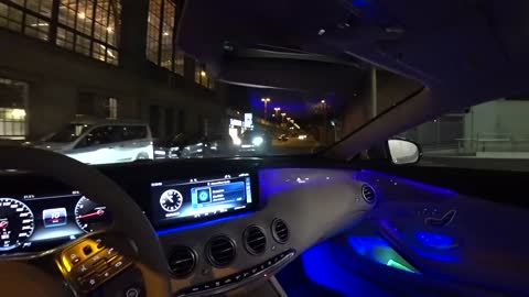 2019 Mercedes Benz S 560 Coupé (469PS) NIGHT POV DRIVE Onboard (60FPS)