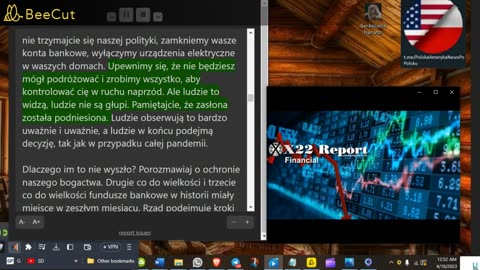 X22 RAP🔴3047a Watch CA, [CB] podzielony na [CBDC], obecna polityka fiskalna jest niezrównoważona